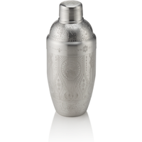Nocturn Shaker Tattoo 0.5 L Silver Chrome Nickel Steel