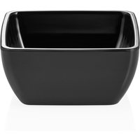 Day & Night Melamine Bowl, Black, 13 x 13 x 6 cm