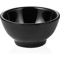 Day & Night Melamine Bowl Black Dia 13 cm