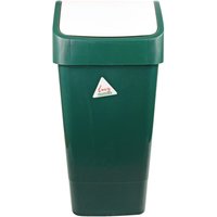 SYR Polypropylene Swing Bin Green 50Ltr