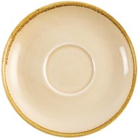 Olympia Kiln Cappuccino Saucer Sandstone 160mm (Pack of 6)