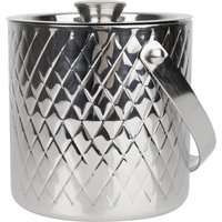 Olympia Geo Double Wall Ice Bucket Stainless Steel 1950ml