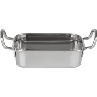 Olympia Table Presentation Rectangular Dish Stainless Steel 140x90mm