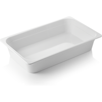 Was Germany GN Container White Melamine 1/1-100 mm