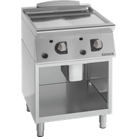 Giorik FLG73GCRX - 2 Zone Gas griddle - smooth plate chrome plated