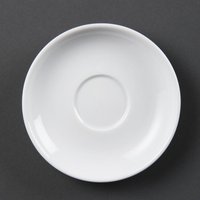 Olympia Whiteware Espresso Saucers (Pack of 12)