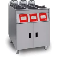 TL633M13G0 - FriFri Touch 633 Electric Free-standing Triple Tank Fryer
