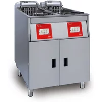 FriFri Touch 622 Electric Free-standing Twin Tank Fryer - 2 Baskets - W 600 mm - 2 x 11.4 kW