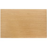 Bolero Pre-drilled Rectangular Table Top Natural Ash Veneer 1100 x 700mm