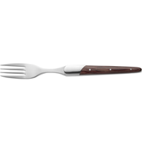 Carlos Steak Fork Set, Red Pakka Wood Handle, Pack of 6