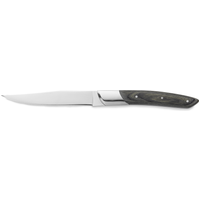 Carlos Steak Knife Set Grey Pakka Wood Handle Pack of 6