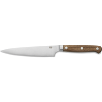 Carlos Steak Knife Set Walnut Handle Blade Steel 420 Pack of 6