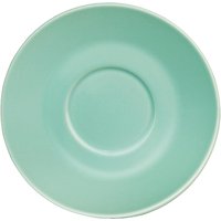 Olympia Cafe Espresso Saucer Aqua (Fits GL460) - 158mm 6 1/4" (Box 12)