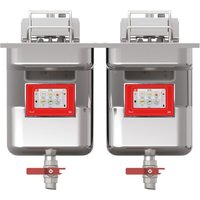 TD622H32G0 - FriFri Touch 622 Electric Drop-in Twin Tank Fryer