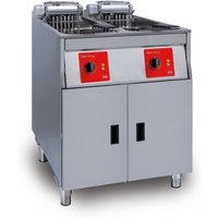 FriFri Super Easy 622 Electric Free-standing Twin Tank Fryer without Filtration - 2 Baskets - W 600 mm - 2 x 11.4 kW