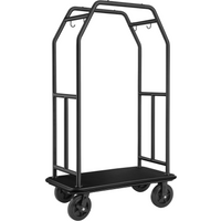 Was Germany Traveller Luggage Trolley Black 112x60x185 cm