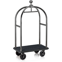 Was Germany Luggage Trolley Drift 112x60x190 cm Gunmetal