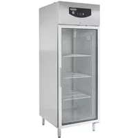 CombiSteel Refrigerator Mono Block Single Stainless Steel Glass Door 597 Litre