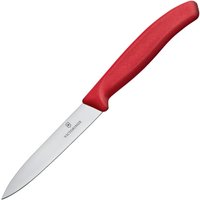 Victorinox Paring Knife Pointed Tip Red 10cm