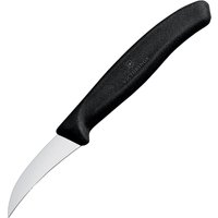 Victorinox Shaping Knife Curved Blade Black 8cm