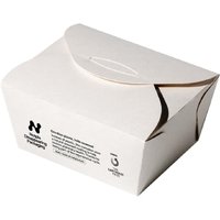 Notpla Small Takeaway Boxes 800ml - White (500 Pack)
