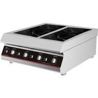 Chefs Range GXIH4-3/RT 70 LINE Counter top 4 Ring Induction hob - 4 x 3kw power