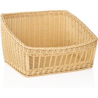 Weaver Pro Basket Light Beige Polypropylene 45 x 40 x 27 cm