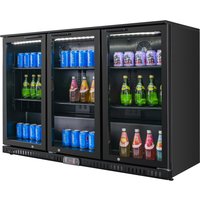Chefs Range BBT338H Triple door bottle cooler - Hinged doors