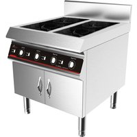 Chefs Range GXIH4-3B/RT 70 LINE Floorstanding 4 Ring Induction hob - 4 x 3.0kw power