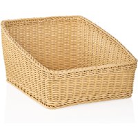 Weaver Pro Buffet Basket Light Beige Polypropylene 50x40x25 cm