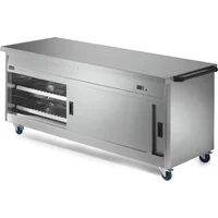 P8P6PT - Lincat Panther 800 Series Free-standing Hot Cupboard - Plain Top
