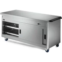 P8P5PT - Lincat Panther 800 Series Free-standing Hot Cupboard - Plain Top