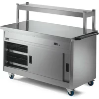 P8P4PT - Lincat Panther 800 Series Free-standing Hot Cupboard - Plain Top