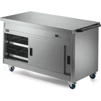 P8P4 - Lincat Panther 800 Series Free-standing Hot Cupboard - Plain Top