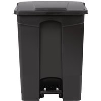Jantex Kitchen Pedal Bin Black 65Ltr