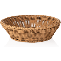 Weaver Pro Buffet Basket Beige Polypropylene Dia 29 cm