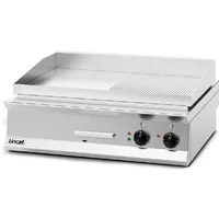 Lincat Opus 800 Electric Counter-top Griddle - Ribbed Plate - W 900 mm - 12.0 kW