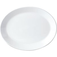 Steelite Simplicity White Oval Coupe Dishes 342mm (12 Pack)