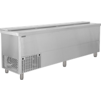 Tefcold BHC250X1 Stainless steel cooler for beverages