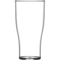 BBP Polycarbonate Nucleated Half Pint Glasses CE Marked (48 Pack)