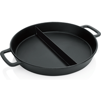 Cucina Cast Iron Giant Pan with Side Handles Dia 50 cm
