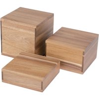 Olympia Acacia Riser Blocks 50/100/150(H)mm (Set of 3)
