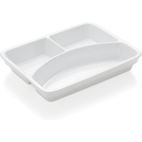 Was Germany Compartment Plate Set Porcelain 3-Fold Pack of 3