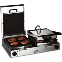 Lincat Lynx 400 Electric Counter-top Twin Contact Grill - Smooth Upper & Lower Plates - W 623 mm - 4.5 kW