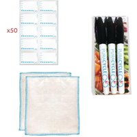 Puracycle Reusable Day Label Pack (50 Labels, 2 Cloths) + Free Pens