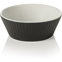 Was Germany Ragout Fin Set Black Porcelain Dia 9 cm 200 ml Pack of 6