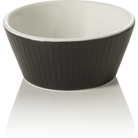 Was Germany Ragout Fin Set Black Porcelain Dia 7 cm 100 ml Pack of 6