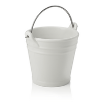 Was Germany Table Waste Bin Porcelain Stainless Steel 450ml
