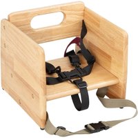 Bolero Booster Seat Natural Wood