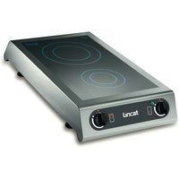 Lincat Electric Counter-top Induction Hob - 2 Zones - W 350 mm - 3.0 kW